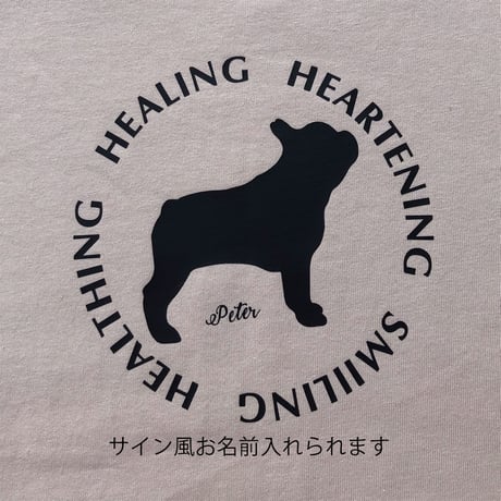 UCHINOKO　Tシャツ半袖(ビッグシルエット）type01 Gift from pets　1匹Ver