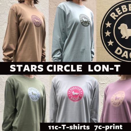 UCHINOKO　ロンT　type05　STARS CIRCLE　1匹Ver