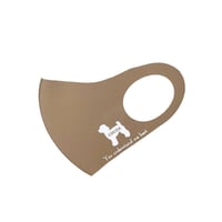 PET MASK (ブラウン×ホワイト)
