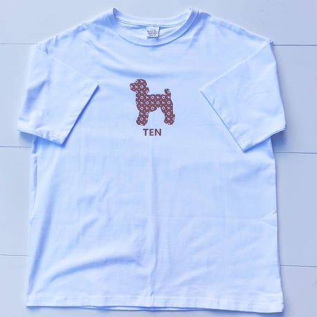 UCHINOKO　Tシャツ半袖(ビッグシルエット）type02 Monogram 　1匹Ver