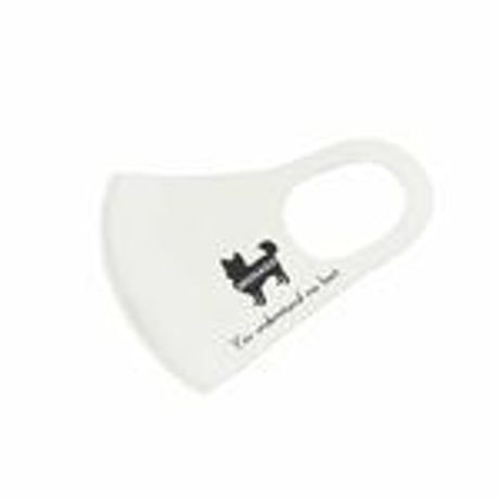 ＊ladies size＊PET MASK(アイボリーホワイト)
