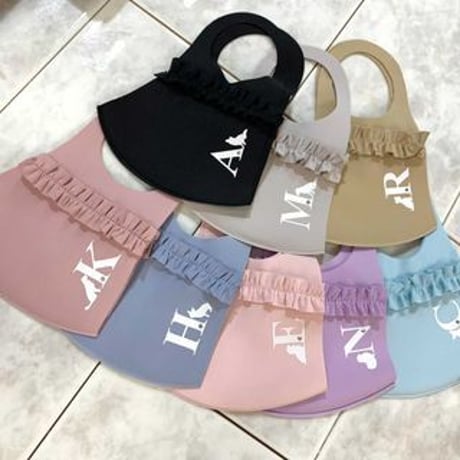 おしゃれイニシャルDOG MASK