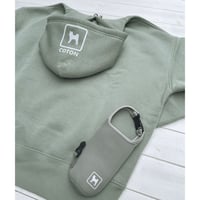 数量限定UCHINOKOフードプリントパーカーAtype（Bigシルエット裏起毛）1匹Ver★数量限定シルエット入りペットボトルカバー付き★