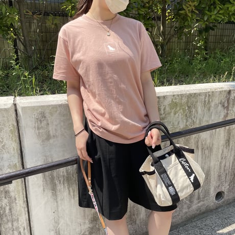 UCHINOKO T-shirt【natural】2匹ver ★期間限定バックプリント付き★