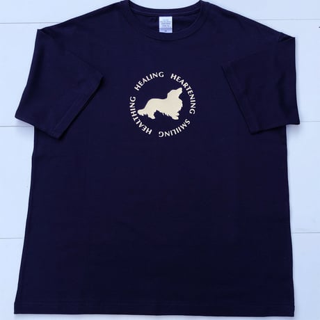 UCHINOKO　Tシャツ半袖(ビッグシルエット）type01 Gift from pets　1匹Ver