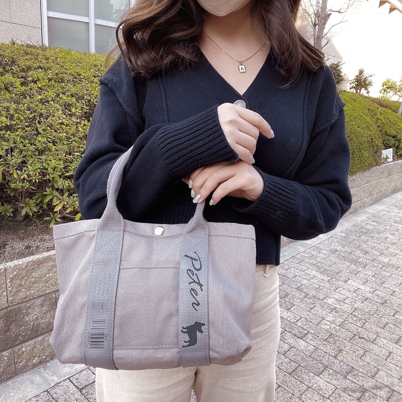 UCHINOKO LINE TOTE（3匹ver） | IAMR おしゃれなうちの子グッズSHOP