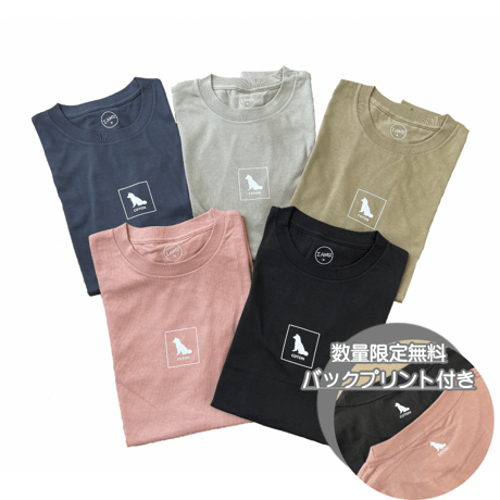UCHINOKO T-shirt【natural】1匹ver ★期間限定バックプリント付き★