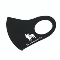 PET MASK (ブラック×ホワイト)