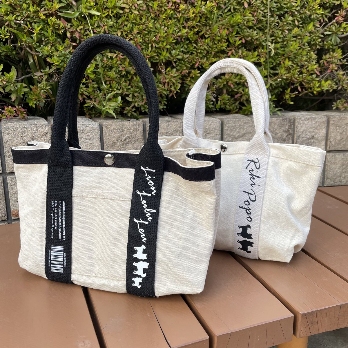 UCHINOKO LINE TOTE（3匹ver）