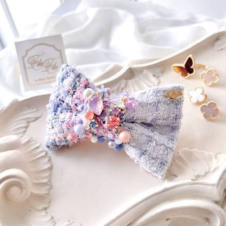 fitafita』ハンドメイド リボンシュシュ＆バレッタ 27点+2点