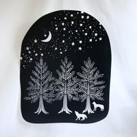 星降る森の切り絵