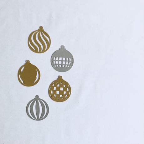 プチ切り絵「オーナメント」