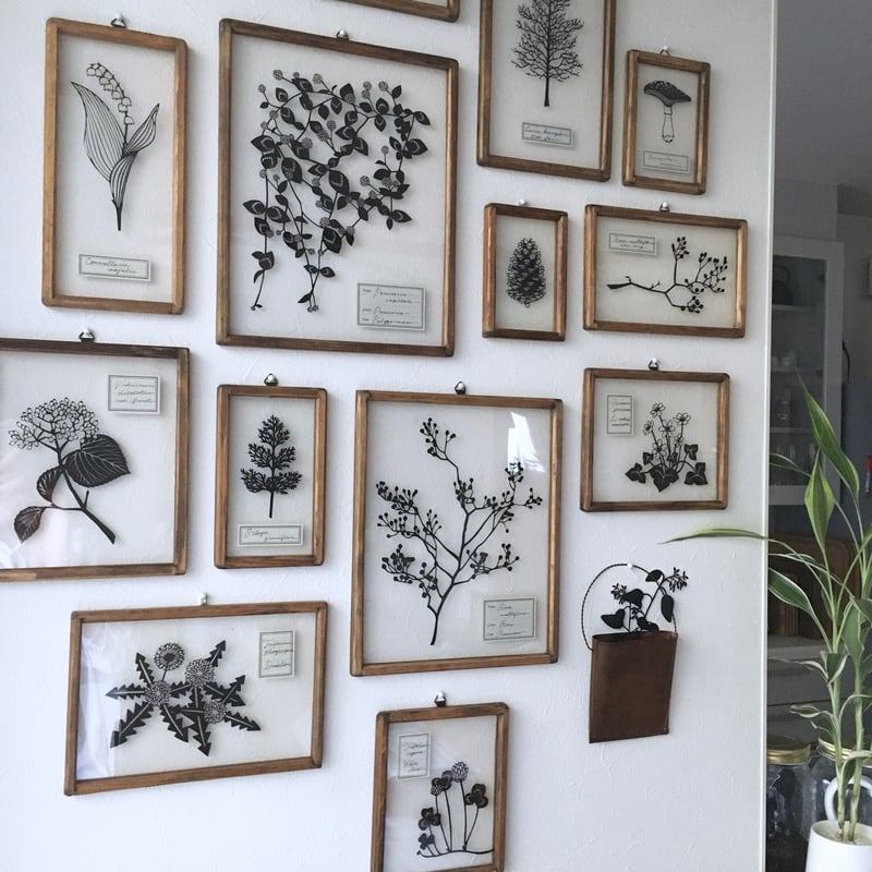 ベニテングタケの切り絵フレーム | こえだ社