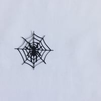 プチ切り絵「クモの巣」