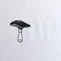 プチ切り絵「きのこ」