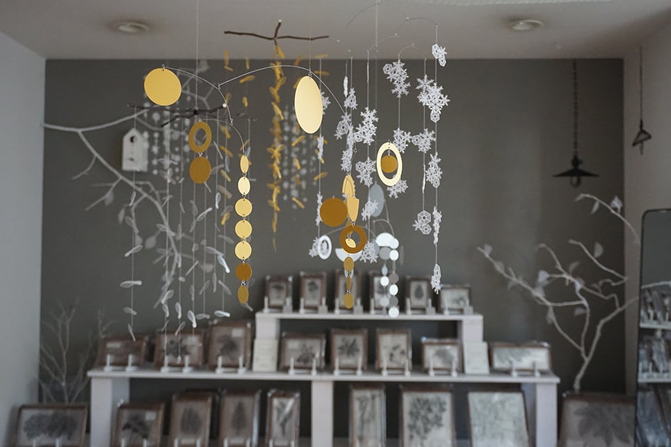 希少！超レトロ美品 アンテーク 燭台型 8連 板ガラス18枚囲い