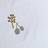 プチ切り絵「森の木の実」