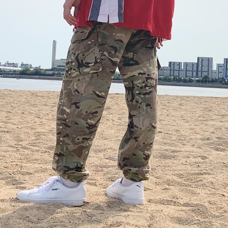 イギリス軍 Trouser combat 迷彩 パンツ | 古着屋【calmo】
