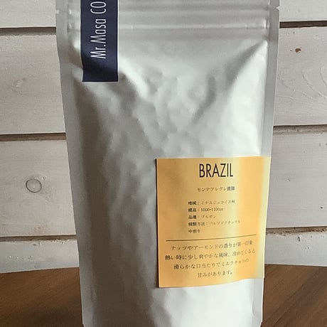 ブラジル　　中深煎り　　　100g