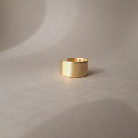 【12号】真鍮の太いリング3