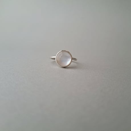 クリアクオーツ　くり抜きリング　11号(10号)／sente／水晶 水晶リング | STORES