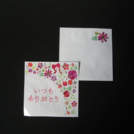１煎パック　51　いつもありがとう（赤花）