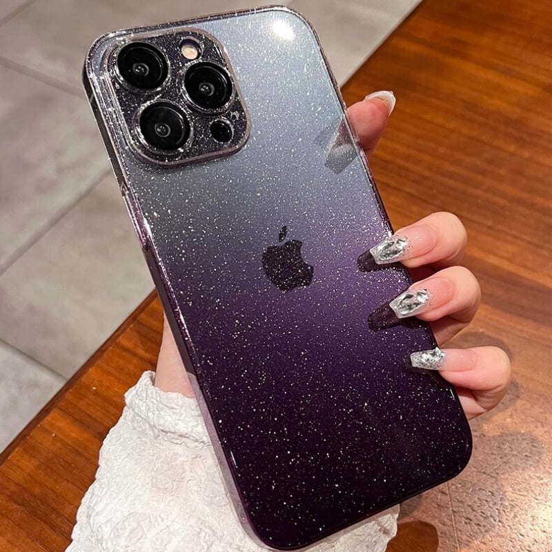 SWAROVSKI iPhone15ケース グラデーション 公式】【スワロフスキー