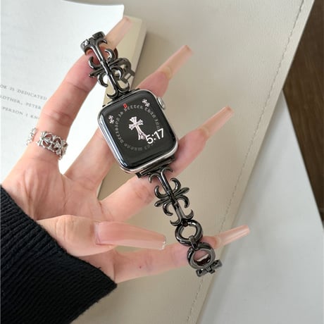 【N710】アップル ウォッチ バンド チェーン apple watch バンド おしゃれ 韓国