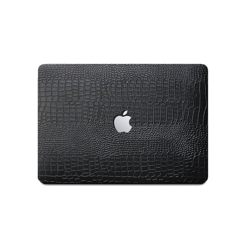 N538】mac book air ケース おしゃれ クロコダイル PUレザー