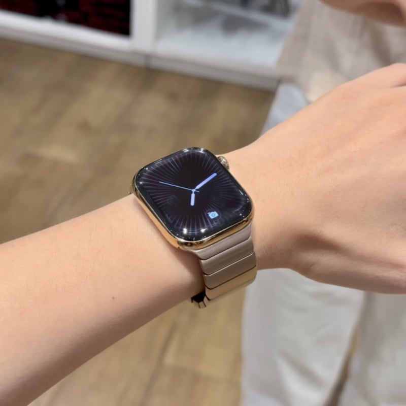 N832】調節工具不要 アップル ウォッチ バンド 高品質316ステンレス