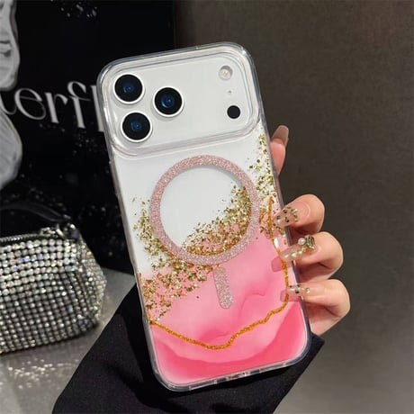 【N337】iphone ケース マグセーフ かわいい iphone ケース クリア おしゃれ