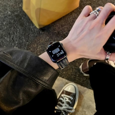 【N589】アップルウォッチ バンド デニム apple watch バンド メンズ 女性 人気