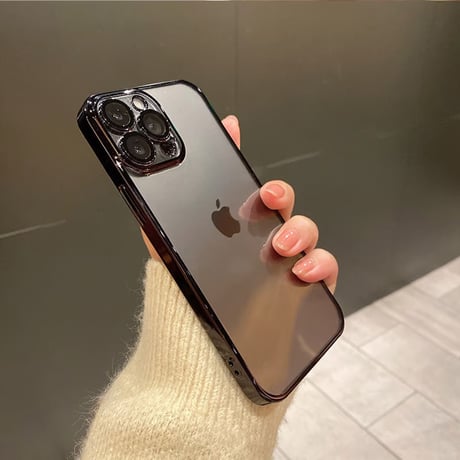 【N430】iphone16/16pro クリア ケース 黄 ば ま ない iphone15/15pro サイドカラーケース カメラまで保護