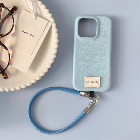 【N623】iphone16 ケース 韓国 流行り iphone ケース かわいい ストラップ 付き