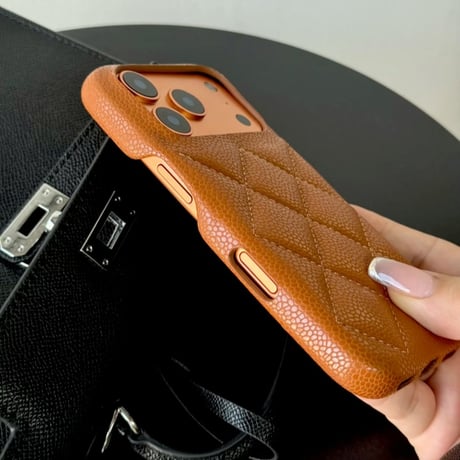 【N749】iphone 17 pro コズミック オレンジ に 合う ケース レザー 高級