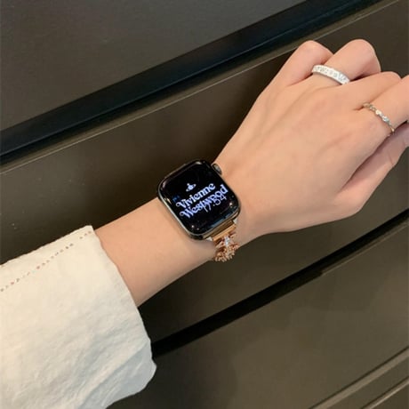 【N620】apple watch バンド キラキラ アップル ウォッチ Series11/SE3対応 バンド 可愛い