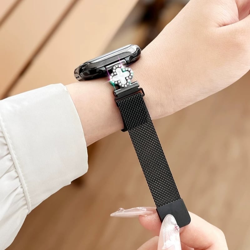 N739】アップル ウォッチ マグネット バンド apple watch ミラネーゼ