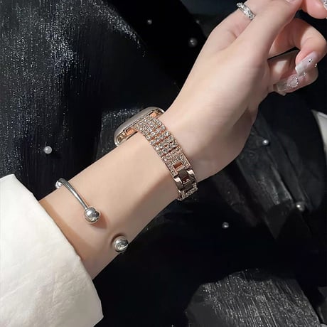 【N213】apple watch バンド キラキラ アップルウォッチ カバー おしゃれ Set