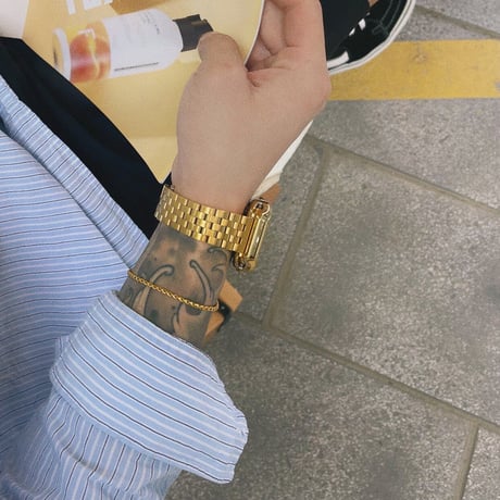 【N174】「apple watchケース付き」アップルウォッチ 男性 人気 バンド apple watchバンドステンレス かっこいい