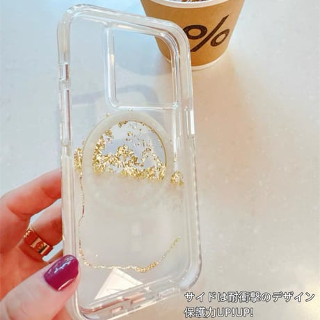 【N337】iphone ケース マグセーフ かわいい iphone ケース クリア おしゃれ
