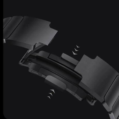 【N832】調節工具不要 アップル ウォッチ バンド ステンレス apple watch リンク ブレスレット 高級 男女兼用