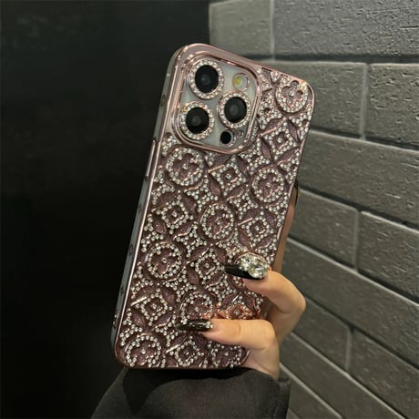 【N294】iphone16/16pro ケース かわいい iphone ケース キラキラ 半 透明