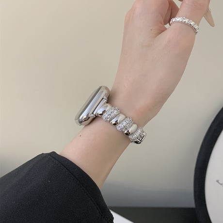 【N725】apple watch バンド キラキラ 42mm/46mm アップル ウォッチ バンド 人気 女性