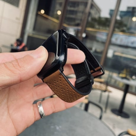 【N561】マグネット apple watch バンド 蒸れない アップル ウォッチ バンド 革