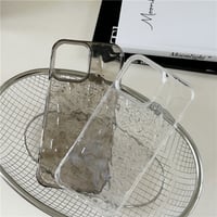 【N724】iphen17/16 ケース クリア 黄ばみにくい iphone 韓国 ケース しわ