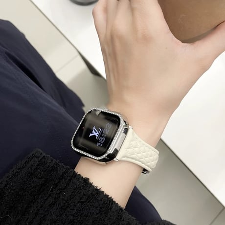 【N639】d バックル アップル ウォッチ レザー バンド apple watch バンド おしゃれ「 apple watchケース付き」