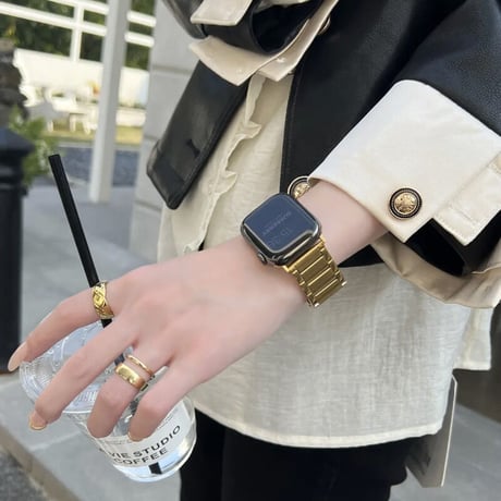 【N382】アップル ウォッチ バンド メンズ 女性 人気 apple watch バンド ビジネス ステンレス