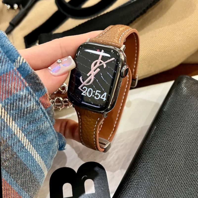 N448】apple watch マグネット バンド アップル ウォッチ バンド 革