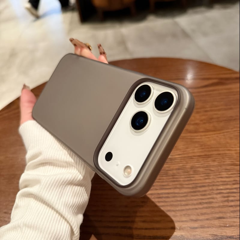 N776】Iphone ケース マット クリア iPhoneケース シンプル 高級感 | h