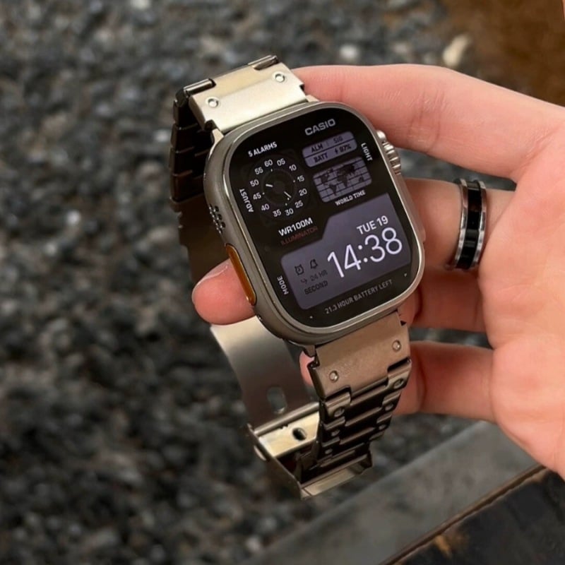 N535】アップル ウォッチ バンド メンズ ステンレス apple watch